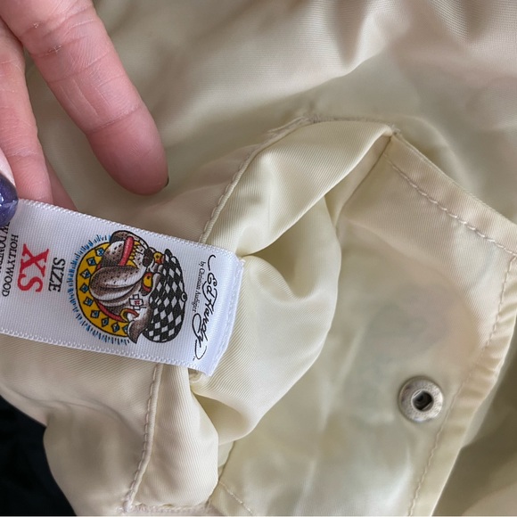 Ed hardy bomber jacket sz XS - Picture 6 of 16